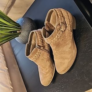 Suede Ankle Booties